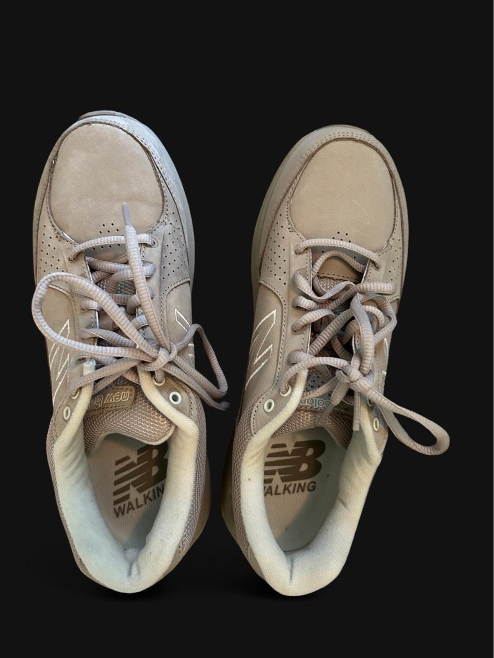 New Balance Beige Walking Shoes